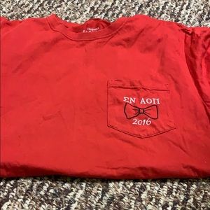 AOII pocket T-shirt